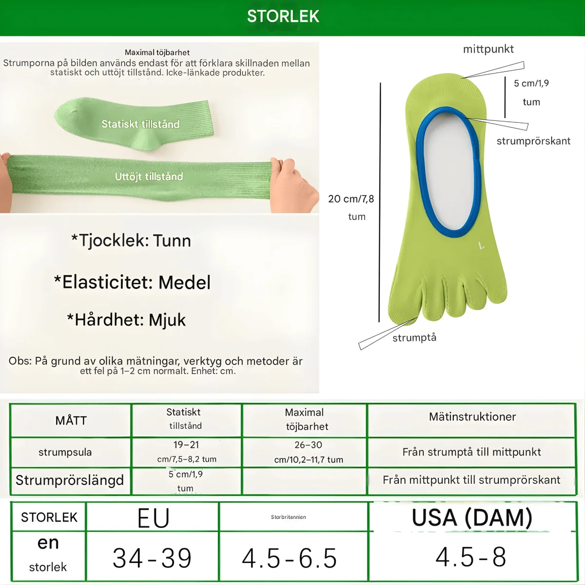 YogiGrip – Fem-Tå Yoga Strumpor med Halkskydd & Andningsbar Komfort för Kvinnor - Image 9