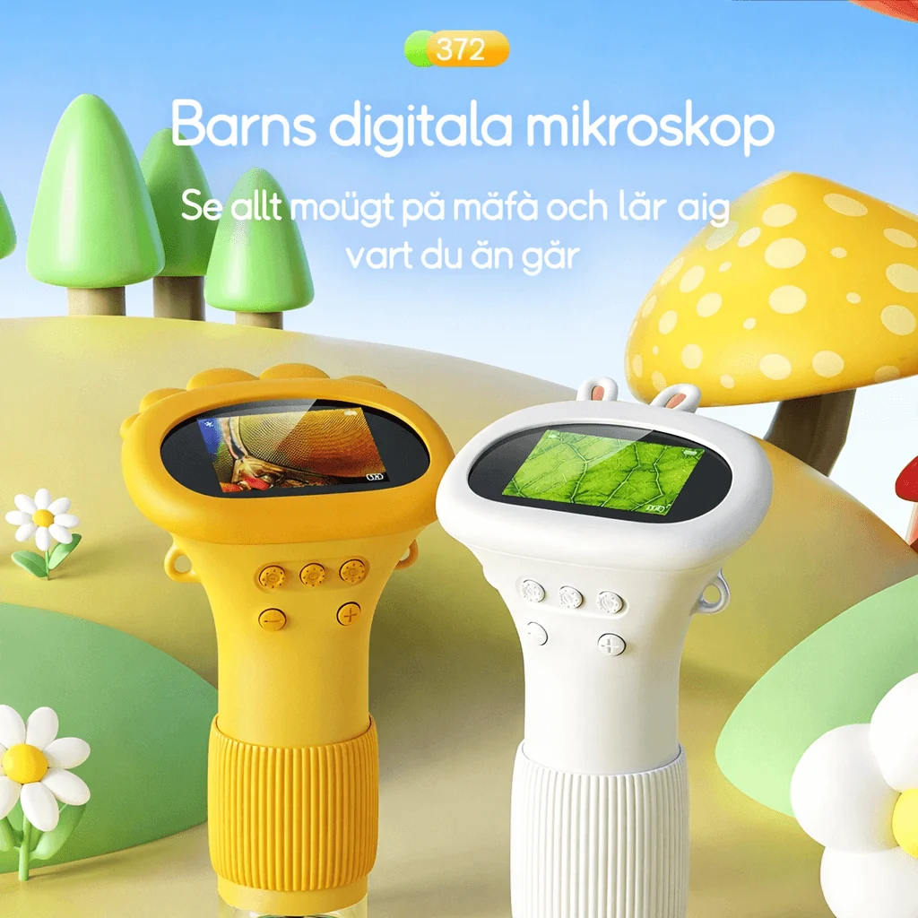 MicroPlay – Digitaalinen lastenmikroskooppi, 1000× suurennus, 2” IPS-näyttö sekä valokuva- ja videotoiminto - Image 7
