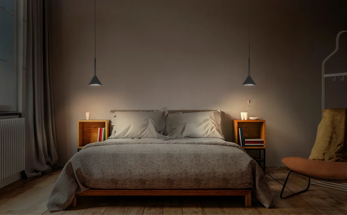 5W, 180lm, Decor Fuji 1XPendant BLACK, 3000K, IP20, 120x1500mm, LED Kattovalaisin Osram - Image 7